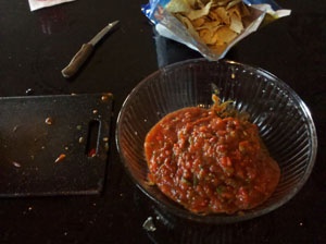 Salsa Recipe to go with Pheasant Fajitas