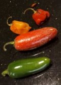 Peppers for Pheasant Fajita Recipe